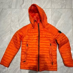 Orange Pajar Canada Puffer Jacket